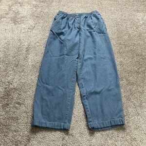 Woman Within Jeans Pants Womens Plus 16WP Blue Classic Fit Straight Ladies 30x27